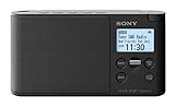 Sony XDR-S41D Digitalradio (DAB+, FM, RDS, Wecker) Schwarz