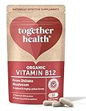 Bio Vitamin B12, vegan, plastikfrei, bio, hergestellt in Großbritannien, 30 Vegecap