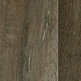 TAPETENSPEZI PVC Bodenbelag Landhausdiele Dunkel | Vinylboden als Muster | Fußbodenheizung geeignet | Vinyl Planken strapazierfähig & pflegeleicht | Fußbodenbelag für Gewerbe/Wohnbereich