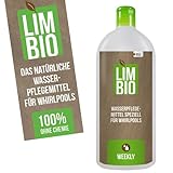Limbio chlorfreie Wasserpflege speziell für Whirlpool, biologisch zu 100% ohne Chemie, 500 ml