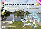 TourenAtlas Wasserwandern / TA6 Mecklenburg-Vorpommern: 57 Karten. 1:75000 und 1: 25000 + Navigationssoftware