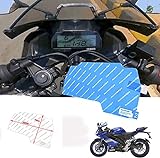 Lorababer Motorrad YZFR125 2019 2020 Tachometer Scratch Cluster Displayschutzfolienschutz für Yamaha YZF-R125 R15 V3 Zubehör