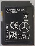 SD-Karte GPS Mercedes Garmin Map Pilot Europe 2021 2022 - STAR1 - V17 - A2189062204