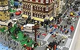 SUNIAN 1000 Stück Puzzle -Lego Stadt -Puzzle Für Erwachsene Kinder ,Puzzle Pädagogisches,Klassische Puzzlefür Kinder Puzzle Spiel Geschenk Größe:70X50Cm