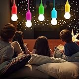 LATTCURE Lamping LED Leuchte, Lampen Camping Laterne, Tragbare 5 Stück Licht für Wandern, Angeln, Schreibtisch, Camping, Zelt, Garten, BBQ oder einfach als dekorative Lamp