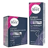 Veet Expert Intim-Haarentfernungs-Set Enthaarungscreme für den Intimbereich inkl. Multi-Benefit-Schaum - 2 x 50 ml + Haarentfernungscreme für Körper & Beine 100 ml