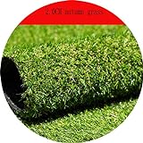 ADSE-ER 20 mm Kunstrasenmatte zum Verlegen von gefälschtem Rasen 6 Fuß x 3 Fuß Dachhochzeitsszene (2 x 3 m)