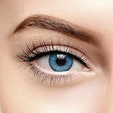 Mystic 2 Ton 90 Tage Farbige Kontaktlinsen Ohne Stärke (Aqua Blau)