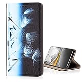 KX-Mobile Hülle für Huawei P8 Lite 2015 Handyhülle Schutzhülle Klapphülle Smart Magnet mit Motiv 1610 Pusteblume