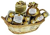 Geschenk Set Golden Christmas mit Ferrero Rocher (4-teilig)