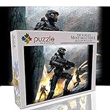 Puzzle 1000 Teile für Erwachsene Halo Puzzle Schwierige und Herausforderung Puzzle (75 x 50 cm)