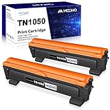 MOOHO TN 1050 Toner Cartridge Compatible with Brother TN1050 Replacement Brother DCP-1610W MFC-1910W HL-1110 DCP-1612W DCP-1510 MFC-1810 DCP-1512 HL-1210W (2 Black)