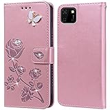PKQTOP Hülle für Huawei Y5P/Honor 9S Handyhülle,Klappbar Tasche Case,Standfunktion,Kartenfach,Silikon Bumper,Stoßfeste Schutzhülle Cover für Huawei Y5P/Honor 9S