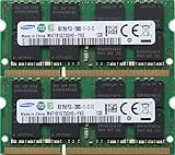 Samsung 8GB (2X 4GB) Dual-Channel Kit DDR3 1600MHz (PC3 12800S) SO Dimm Notebook Laptop Arbeitsspeicher RAM Memory