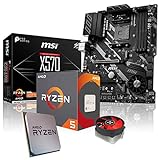 Memory PC Aufrüst-Kit Bundle AMD Ryzen 5 3600 6X 3.6 GHz, 32 GB DDR4, X570-A Pro, komplett fertig montiert inkl. Bios Update und getestet