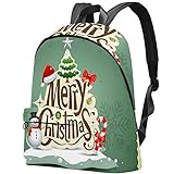 Staroutah Rucksack Schultasche Wandern Laptops Backpacking Hohe Kapazität und Mode Outdoor Reisetasche Business Bag Weihnachtskarte