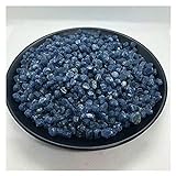 UMHUAOOL Kristalle heilsteine 50g Seltene 3-5mm Natürliche Blaue Saphir Korund Rau Probe Mnerals Healing Natürliche Stein Kristall Dekoration