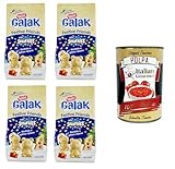 GALAK Festive Friends weiße Schokoladenfiguren mit Smarties-Beutel 4x147 g+ Italian Gourmet polpa 400g