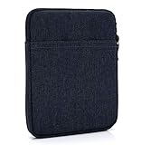 MyGadget 6 Zoll Nylon Sleeve Hülle - Schutzhülle Tasche 6' für eBook Reader | Smartphone | Navi z.B. Kindle Paperwhite | Apple iPhone 13 Pro - Dunkel Blau