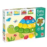Jumbo Spiele GOULA Baby Color - Buntes Holzspielzeug zum Farben lernen für Kinder ab 2 Jahren