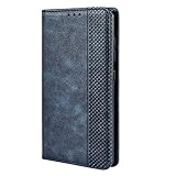 TANYO Leder Folio Hülle für Oppo Find X2 Pro, Premium Flip Wallet Tasche mit Kartensteckplätzen, PU/TPU Lederhülle Handyhülle Schutzhülle - B