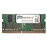 PHS-memory 8GB RAM Speicher passend für MSI Katana GF66 11UC-212FR DDR4 SO DIMM 3200MHz PC4-25600-S