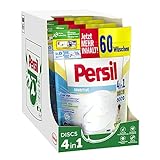Persil Sensitive 4in1 DISCS Vollwaschmittel, 240 (4 x 60 Waschladungen), Waschmittel für Allergiker & Babys entfernt hartnäckige Flecken, 92% biologisch abbaubare Inhaltsstoffe²
