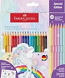 Faber-Castell Buntstift Colour Grip Einhorn 18+6