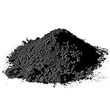 Pigmentpulver, Eisenoxid, Oxidfarbe - 100g im Beutel Farbpigmente, Trockenfarbe für Beton, Epoxidharz + Wand - Farbe: schwarz/black
