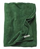 ESPRIT Mellows Sofadecke grün • weiche Kuscheldecke • Tagesdecke 150x200 cm • Pflegeleichte Couchdecke • 100% Polyester