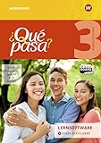 ¿Qué pasa? - Ausgabe 2016: Lernsoftware 3: Einzelplatzlizenz (¿Qué pasa?: Lehrwerk für Spanisch als 2. Fremdsprache ab Klasse 6 oder 7 - Ausgabe 2016)