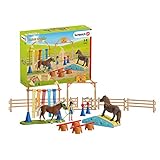Schleich 42481 Farm World Spielset - Pony Agility Training, Spielzeug ab 3 Jahren