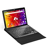 ACEPAD A130 v2022 Tablet 10,1 Zoll - Deutsche Marke - Android 11, 64GB Speicher, 3GB RAM, 4G LTE, Octa-Core Boost-Prozessor, HD Display, WLAN, Bluetooth, GPS (Schwarz mit Bluetooth-Tastatur Flexi)