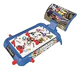 Lexibook JG610NI Nintendo Mario Kart elektronisches Flipperspiel, Action-und Reflexspiel für Kinder und Familien, LCD-Bildschirm, Licht-und Soundeffekte, blau/rot