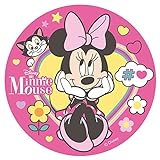 Dekora - 114381 Disney Minnie Mouse Tortenaufleger aus Esspapier - 20 cm