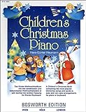 Children's Christmas Piano: Sammelband für Klavier: Das Kinder-Weihnachtsalbum MIT Den Bekanntesten Und Beliebtesten Weihnachtsliedern