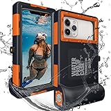 FocRelaxer IPX8 wasserdichte Handyhülle [15m/50ft] Universal Unterwasser Wasserfeste Handytasche Wasserschutzhülle Handy Tasche für for iPhone 11 pro 12 XR XS 8 7 6 Plus/Samsung S9 S10 S8 S6 Note10+