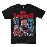 Bud Spencer - Comic Art - T-Shirt (schwarz) (XXL)