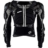 O'NEAL | Protektoren-Jacke | Motocross Enduro ATV | Verstellbare Stretchbänder, Hochschlagfestes IPX®-Material, Mesh-Paneele zur Kühlung | Underdog Protector Jacke | Erwachsene | Schwarz | Größe M