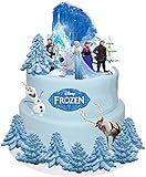 Disney 1 Set Kuchen Party steht auf, Topper Wafer Karte X18 Stücke