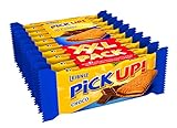 PiCK UP! Choco - Keksriegel - XXL-Pack à 10 Stück (einzeln verpackt) - 2 Butterkekse mit knackiger Vollmilchschokolade (10 x 28 g)