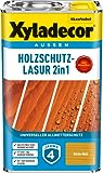 Xyladecor Holzschutz-Lasur 2 in 1, 2,5 Liter Eiche-Hell