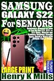 SAMSUNG GALAXY S22 For SENIORS: Beginners Manual on how to Set Up the S22, S22+ & S22 Ultra | Master the Camera, Settings, Google Apps, Gmail & more ... Tips & Tricks (Samsung by Funky Traders)