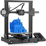 Creality Ender-3 V2 3D Drucker, leiser Hauptplatine & Carborundum Glas-Plattform Lebenslaufdruck, DIY FDM 3D-Printer, Druckgröße 220 * 220 * 250mm, Funktioniert mit PLA, ABS, PETG Filament