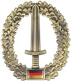 Original Bundeswehr Barettabzeichen aus Metall in verschiedenen Sorten zur Auswahl Farbe KSK