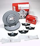 Autoparts-Online Set 60009437 Zimmermann Sport Bremsscheiben Ø 239 mm Coat Z gelocht/Bremsen + Bremsbeläg