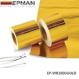EPMAN 5cm x 5 Meter Rolle selbstklebend hitzeisolierend golden bis 450°C