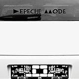 GreenIT Schriftzug Delta Machine Aufkleber Tattoo die Cut car Decal Auto Heck Deko Folie Autofolie Autoaufkleber Depeche Mode (schwarz invers)