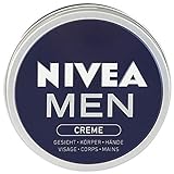 Nivea Men Creme im 1er Pack (1 x 150 ml), Hautcreme für Gesicht, Körper & Hände, pflegende Feuchtigkeitscreme mit frisch-maskulinem Duft