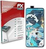 atFolix Schutzfolie kompatibel mit OnePlus 7T Pro Folie, ultraklare und Flexible FX Displayschutzfolie (3X)